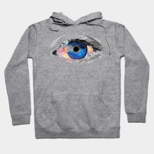 Colorful Eye Painting Hoodie